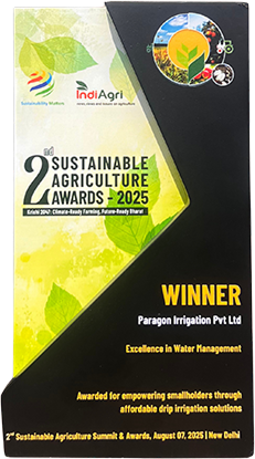 Sustainable Agriculture Award - Excellence in Water Management
